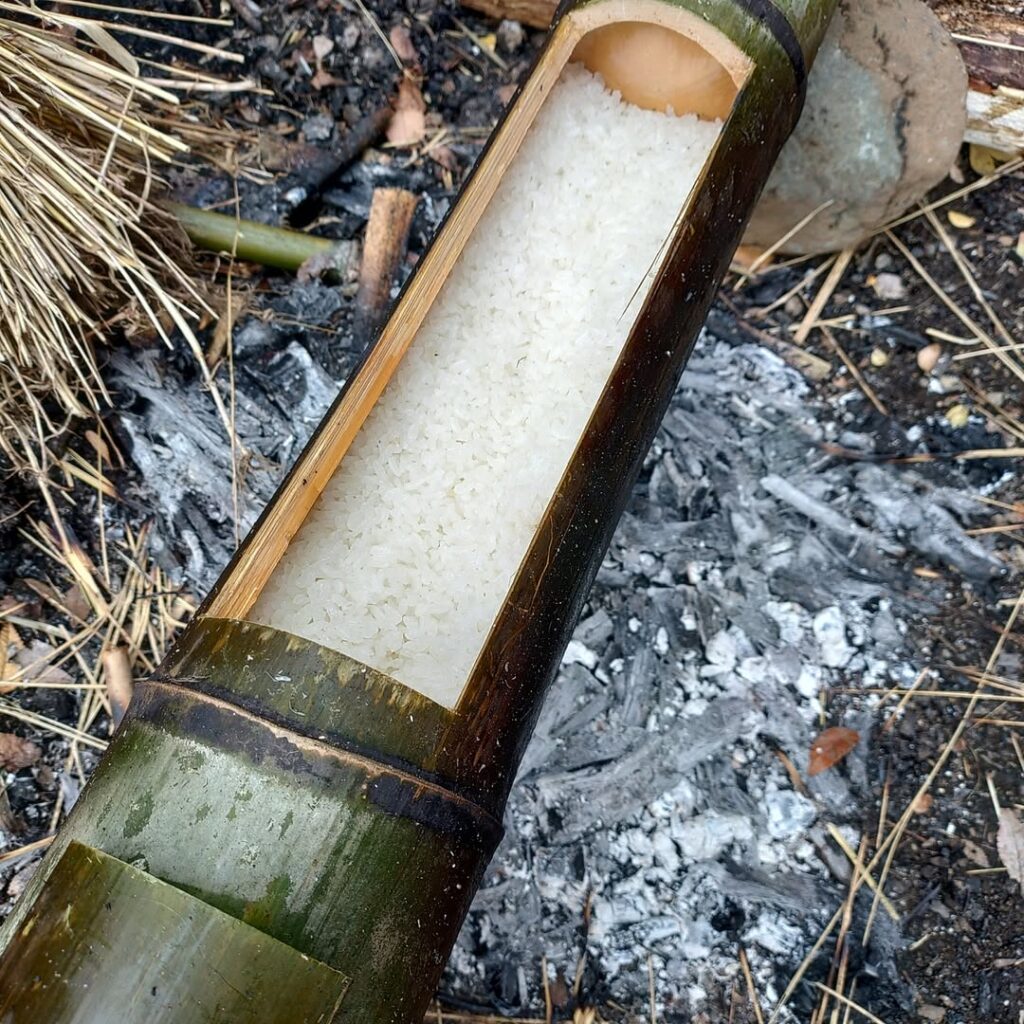 12/7（日）『手しごとのビ | 竹飯盒でご飯を炊く』